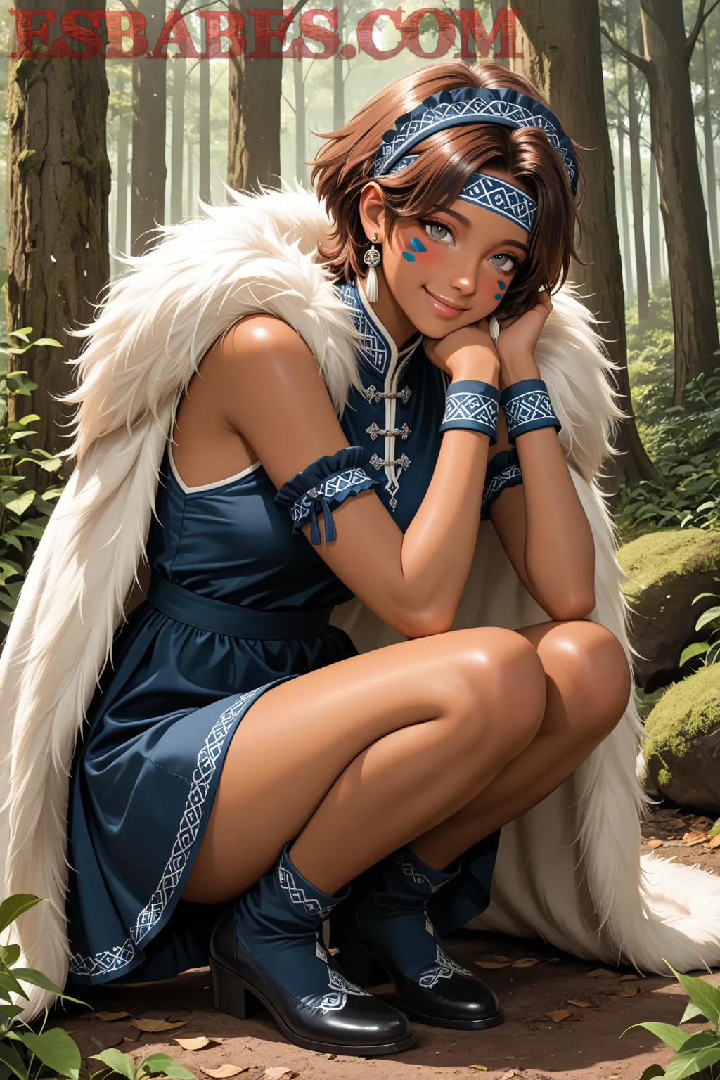 Arte hentai ilustración increíble de 3d Chicas Bonitas Parte Siete generado por IA