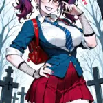 Arte hentai ilustración increíble de 81silver811 Una Sexy Asiatica generado por IA