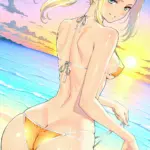 Arte hentai ilustración increíble de A Sexy Christmas Gift generado por IA