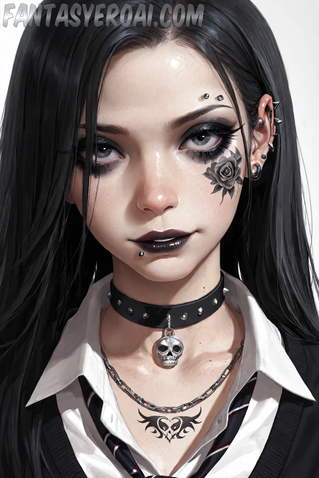 Arte hentai ilustración increíble de Abbee Kimberly Tetas generado por IA