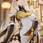 Arte hentai ilustración increíble de Ada Wong Resident Evil generado por IA