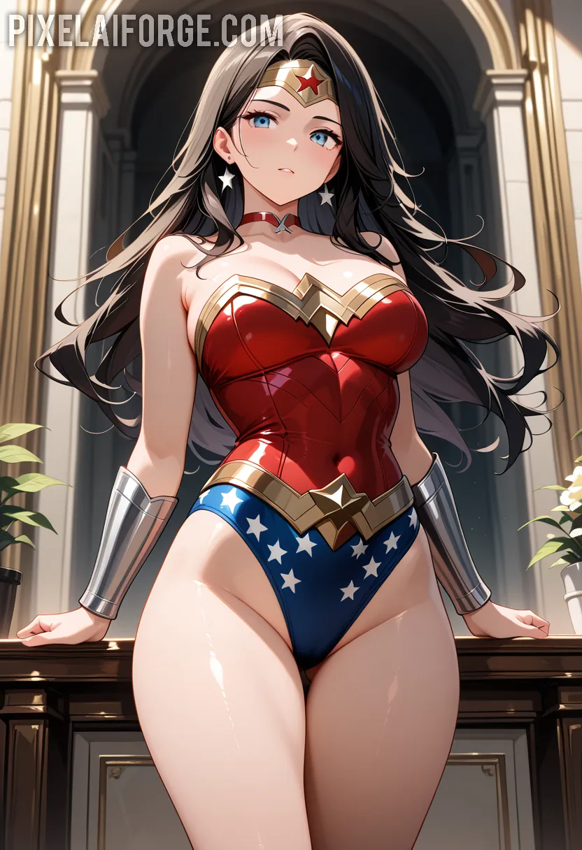 Arte hentai ilustración increíble de Adolescente Hot generado por IA