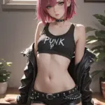 Arte hentai ilustración increíble de Adolescentes Hermosas Y Jugosas Nueve generado por IA