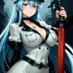 Arte hentai ilustración increíble de Agosto Y Sus Chicas Desnudas Parte Cuatro generado por IA