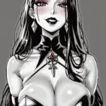 Arte hentai ilustración increíble de Ai Fantasy Garden Girls Vol Once generado por IA