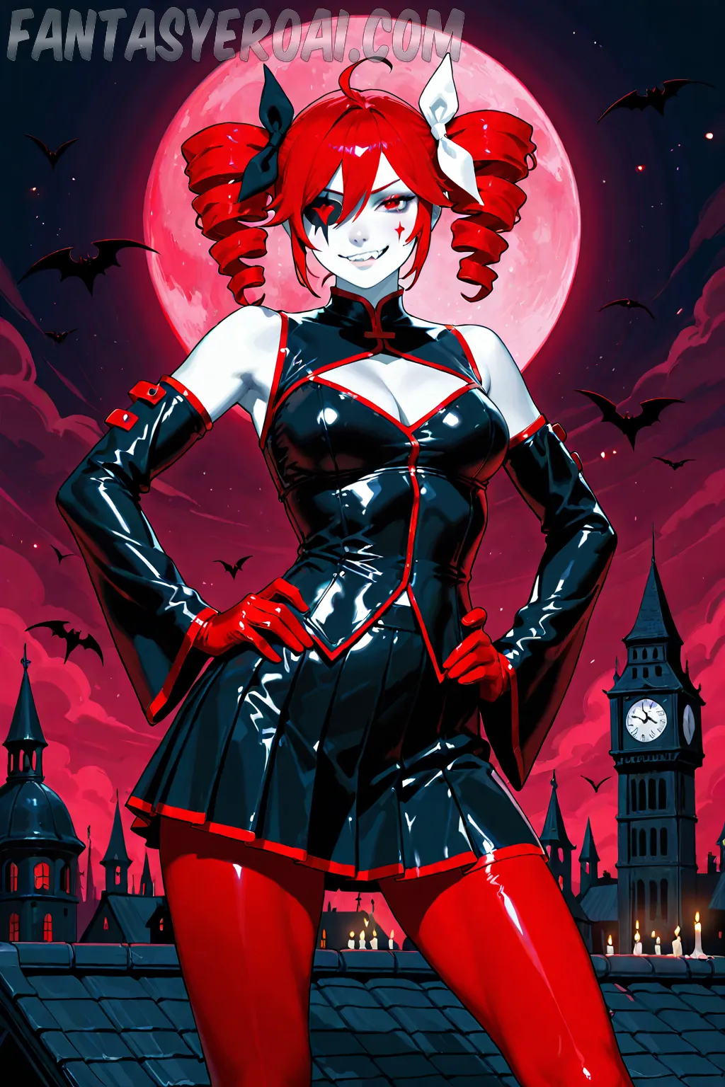 Arte hentai ilustración increíble de Ai Sayama Una Fantasia Desnuda generado por IA