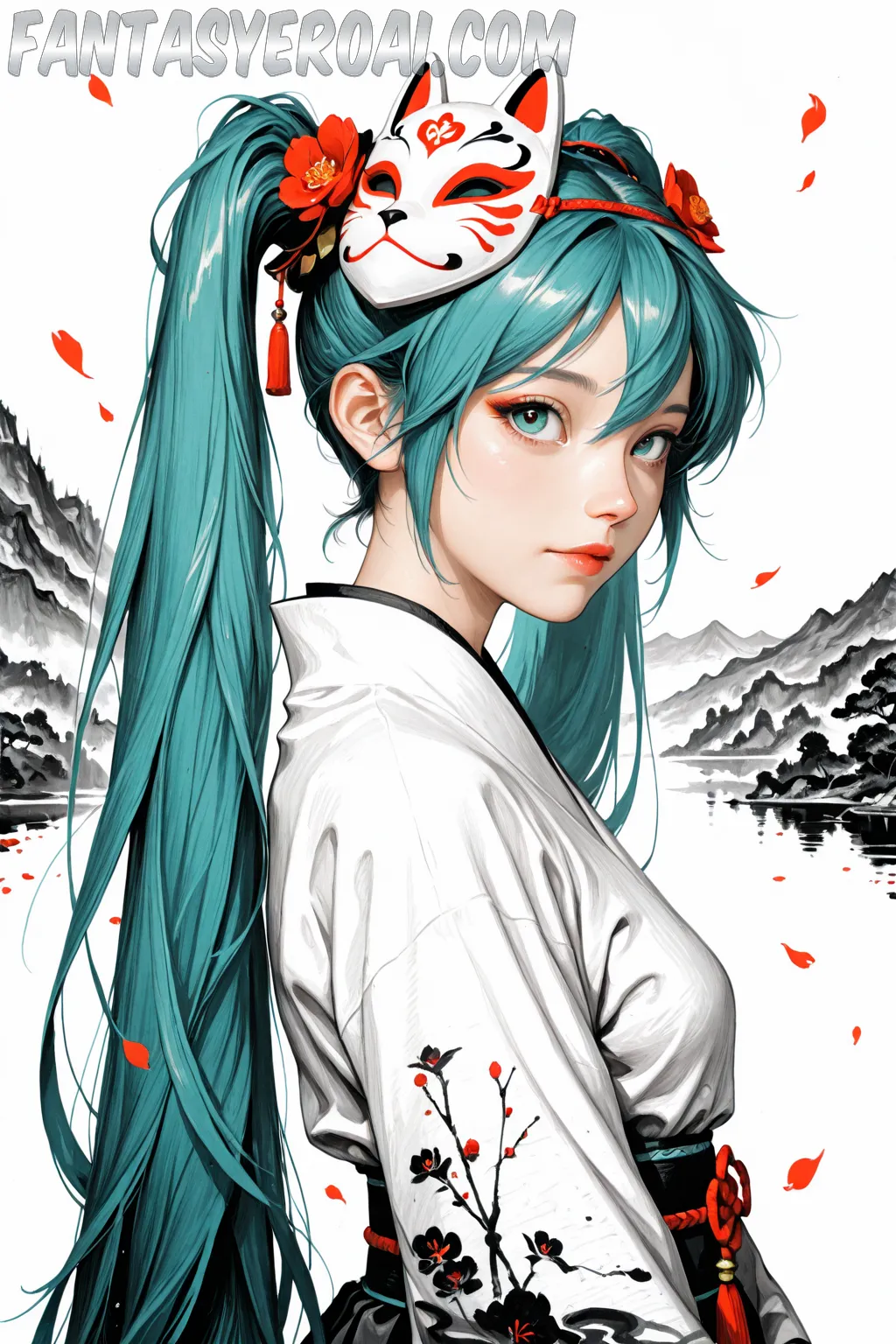 Arte hentai ilustración increíble de Albina Piper Tetas generado por IA