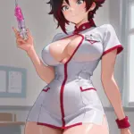 Arte hentai ilustración increíble de Alemanas Pilladas generado por IA