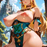 Arte hentai ilustración increíble de Alexxxandra Leaks Desnuda generado por IA