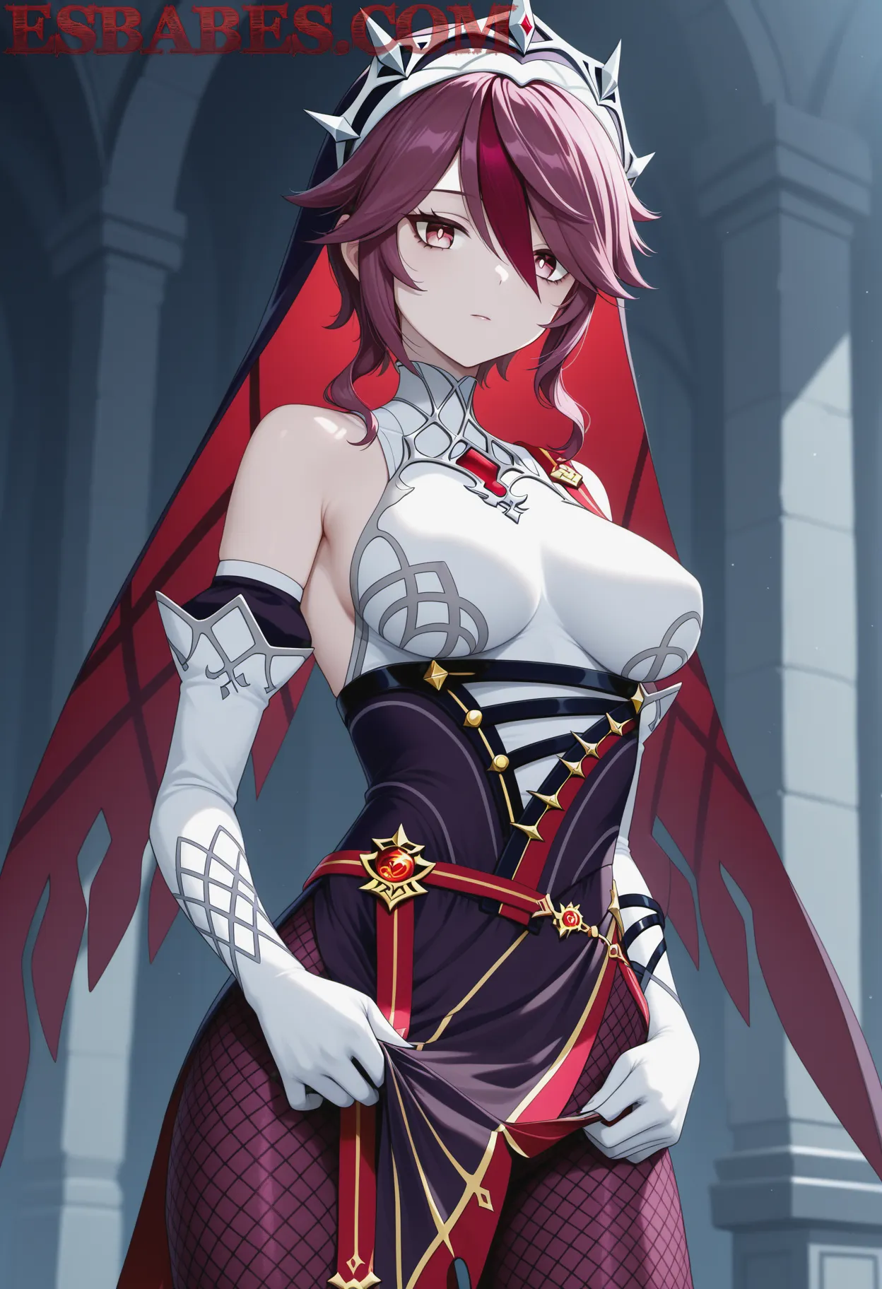 Arte hentai ilustración increíble de Aline Sue Desnuda generado por IA