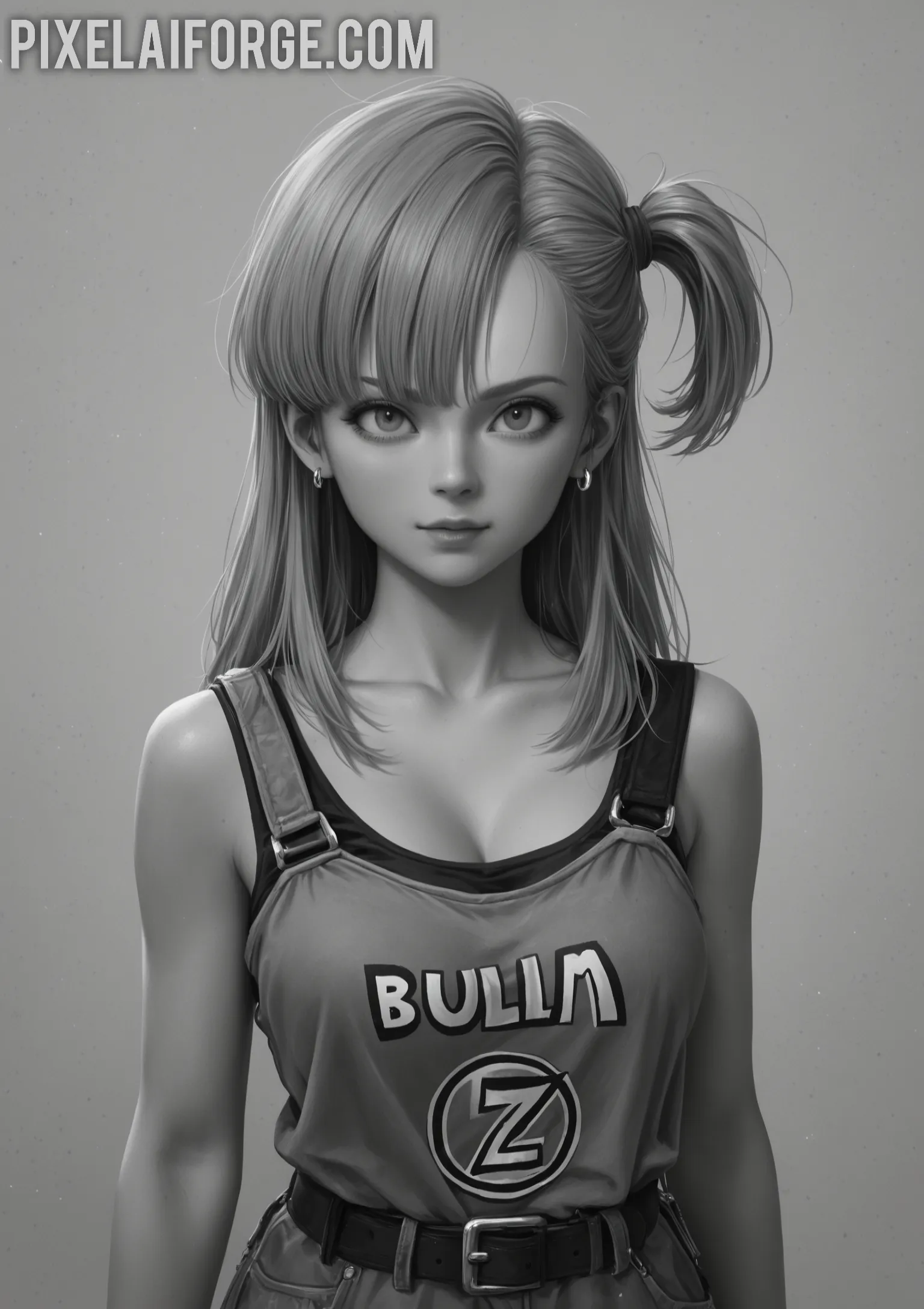 Arte hentai ilustración increíble de Alison Tyler Muestra El Piercing De Su Vagina Caliente generado por IA