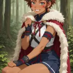 Arte hentai ilustración increíble de Alyria Desnuda Y Tatuada Suicidegirls generado por IA