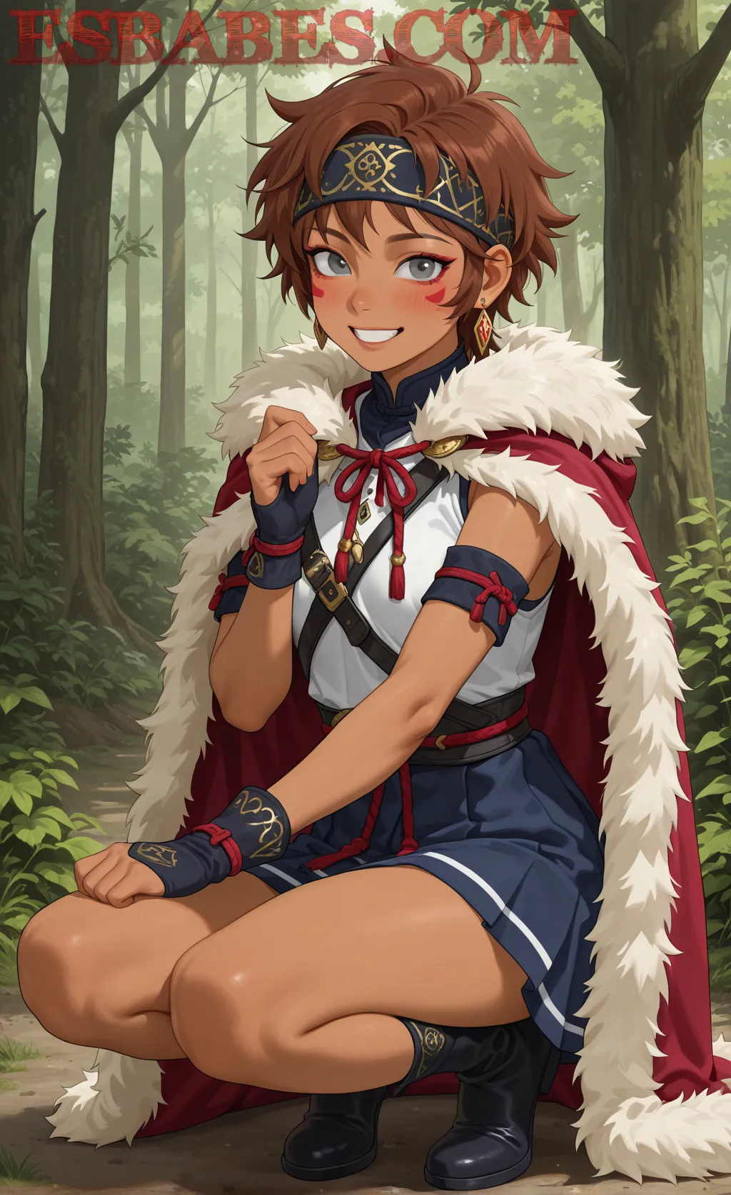 Arte hentai ilustración increíble de Alyria Desnuda Y Tatuada Suicidegirls generado por IA