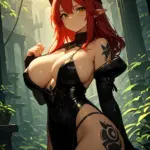 Arte hentai ilustración increíble de Amateur Blonde Girlfriend With Small Tits 4k generado por IA