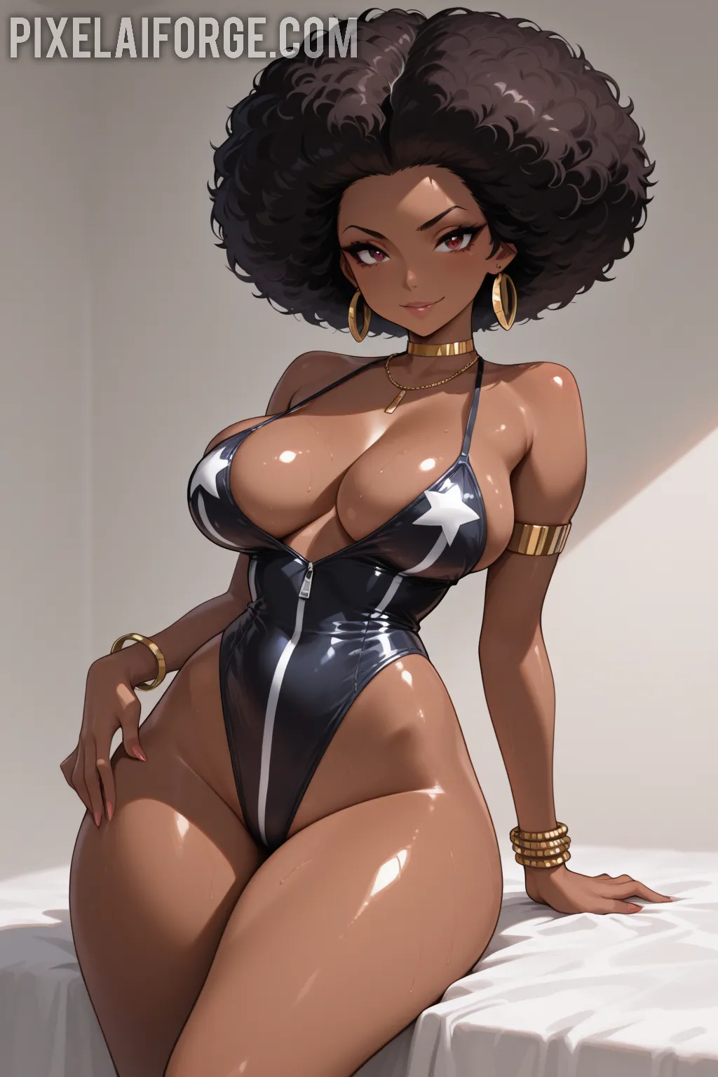 Arte hentai ilustración increíble de Amateur Nude Pics generado por IA