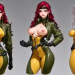 Arte hentai ilustración increíble de Amateur Y Sus Tetas generado por IA