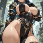 Arte hentai ilustración increíble de Amazing Babes generado por IA