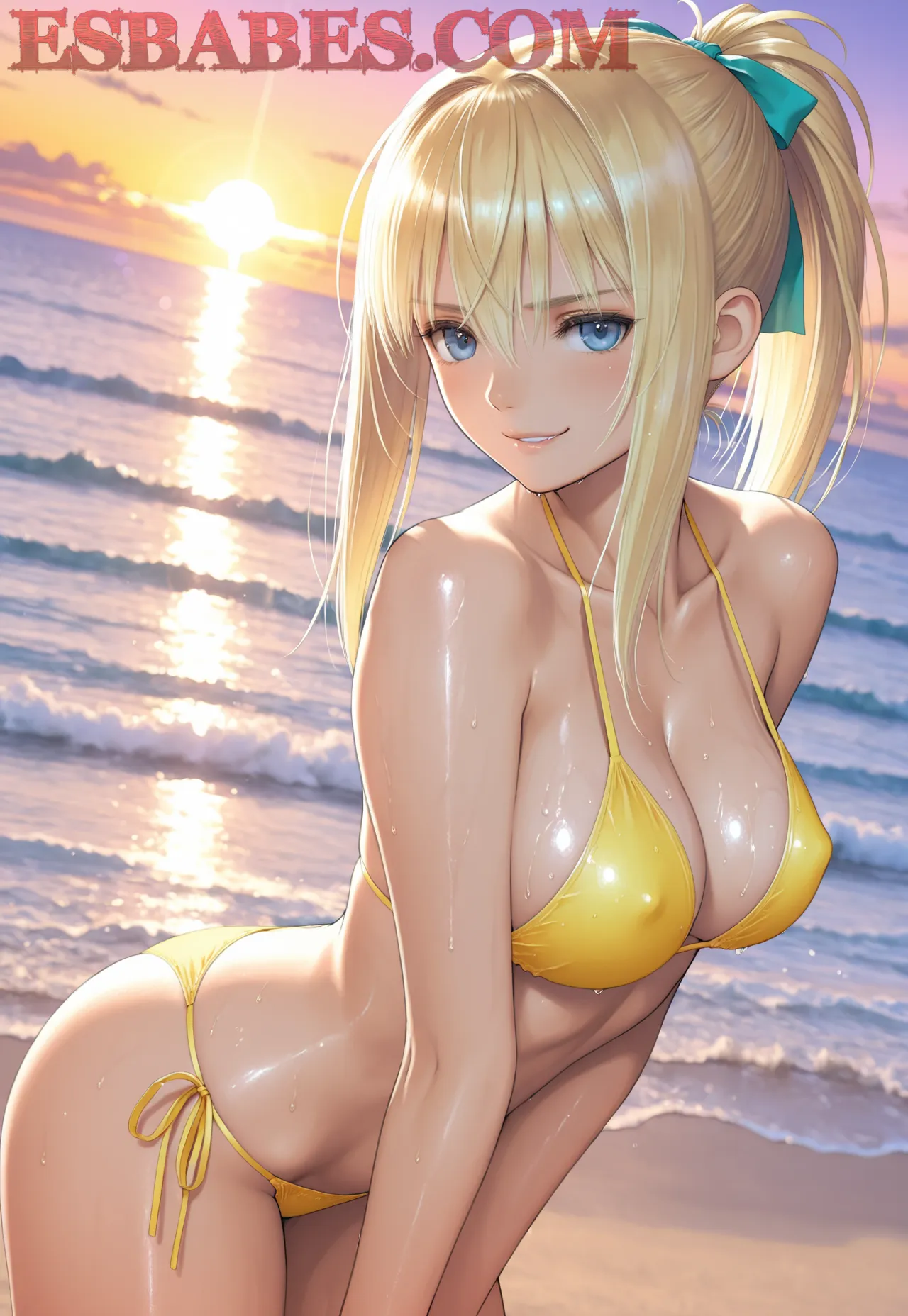 Arte hentai ilustración increíble de Amazing Babes Sexy Transparent Lingeries generado por IA