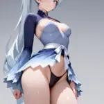 Arte hentai ilustración increíble de Amigas Nudistas Calientes De Vacaciones generado por IA