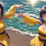 Arte hentai ilustración increíble de Amy Villainous Aspiraciones generado por IA