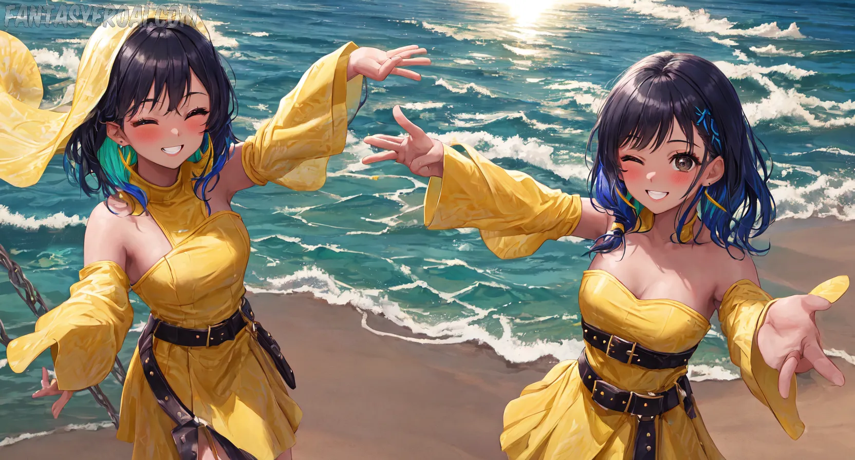 Arte hentai ilustración increíble de Amy Villainous Aspiraciones generado por IA