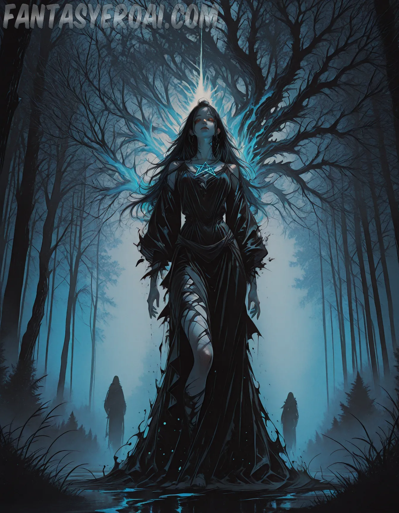 Arte hentai ilustración increíble de Ana Foxxx Desnuda generado por IA