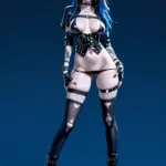 Arte hentai ilustración increíble de Anal Sex Between Girls generado por IA