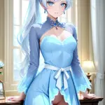 Arte hentai ilustración increíble de Andrea Cifuentes generado por IA