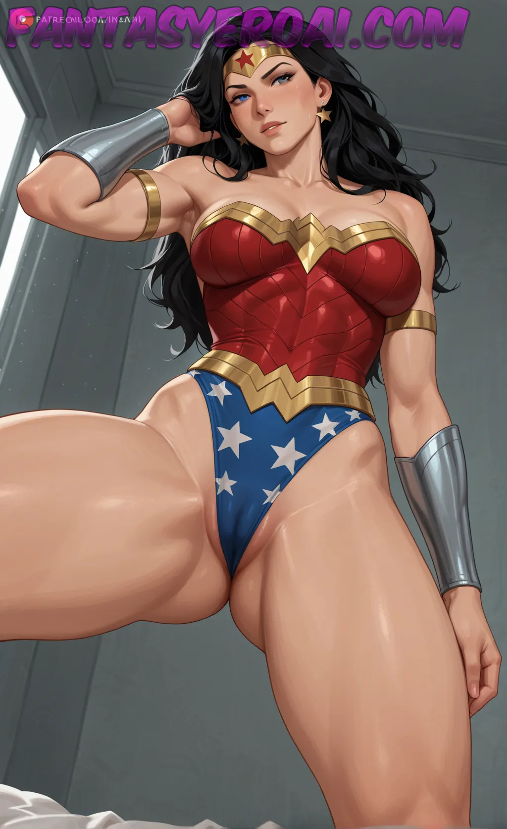 Arte hentai ilustración increíble de Andrea Gasca generado por IA