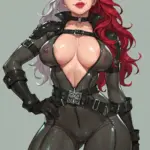 Arte hentai ilustración increíble de Angel Nude generado por IA