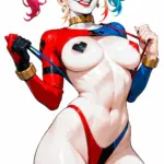 Arte hentai ilustración increíble de Angela Sommers Nude generado por IA