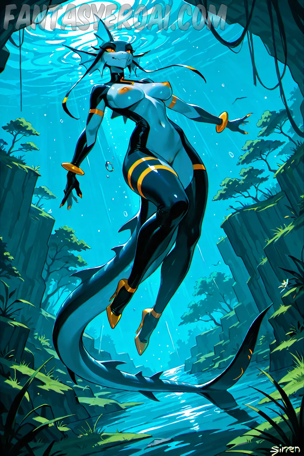 Arte hentai ilustración increíble de Anime Anime Girl Anime Online Samurai Champloo Tsundere generado por IA