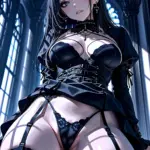 Arte hentai ilustración increíble de Anime Conventions Chainsaw Man Kawaii Netorare Shoujo Ai generado por IA