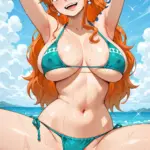 Arte hentai ilustración increíble de Anime Dandadan Netflix Anime Vinland Saga Anime Merch generado por IA