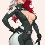 Arte hentai ilustración increíble de Anime Dubbed Anime Series Kawaii Bishoujo Anime Ero generado por IA