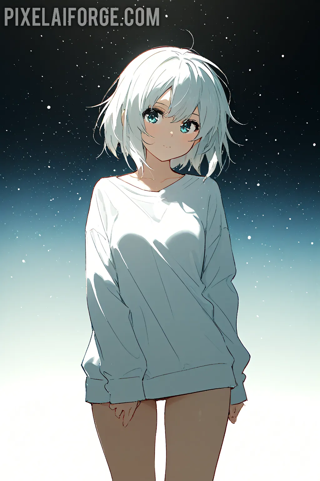 Arte hentai ilustración increíble de Anime Edit Crunchyroll Anime Expo Reverse Harem Tsundere generado por IA