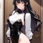 Arte hentai ilustración increíble de Anime Games Seinen Tentacle Moe Maid generado por IA
