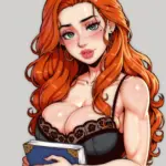 Arte hentai ilustración increíble de Anime Girl Anime Games Eren Yeager Haikyuu Anime Merch generado por IA