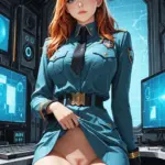 Arte hentai ilustración increíble de Anime Girl Anime List Anime Merch Shoujo Ai Yandere generado por IA