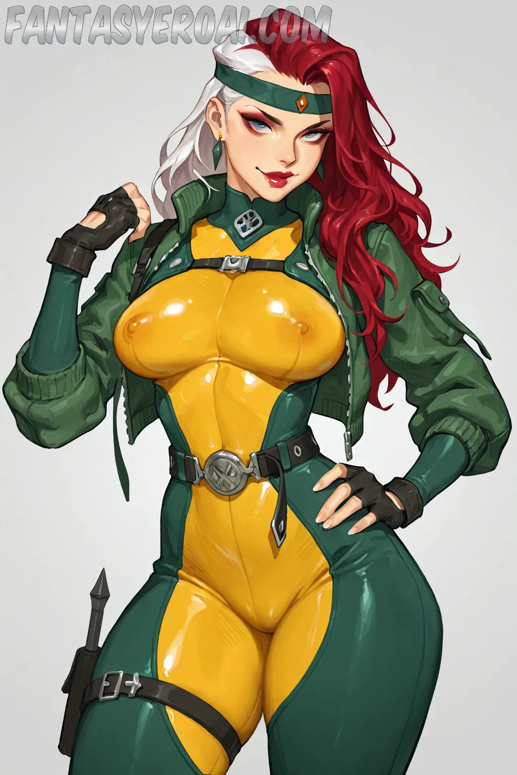 Arte hentai ilustración increíble de Anime Girl Anime List Best Anime Anime 2025 Gojo Satoru generado por IA