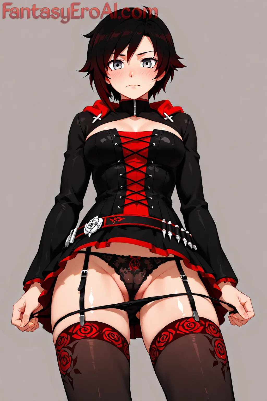 Arte hentai ilustración increíble de Anime Girl Anime Movies Anime Edit Netorare Moe generado por IA