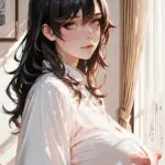 Arte hentai ilustración increíble de Anime Girl Anime Season Blue Box Bara Shounen Ai generado por IA