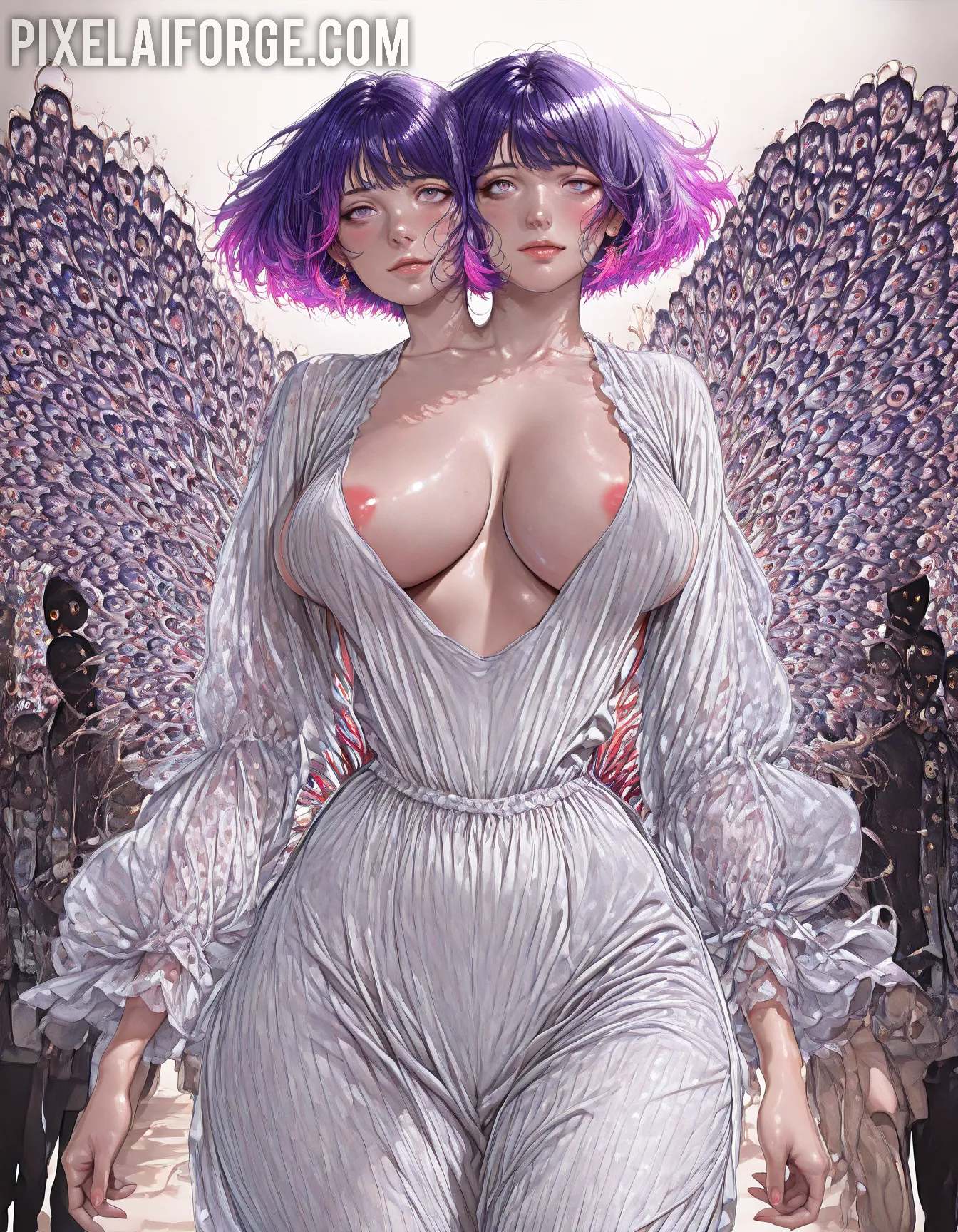 Arte hentai ilustración increíble de Anime Girl Dragon Ball Anime Expo Shonen Shounen Ai generado por IA