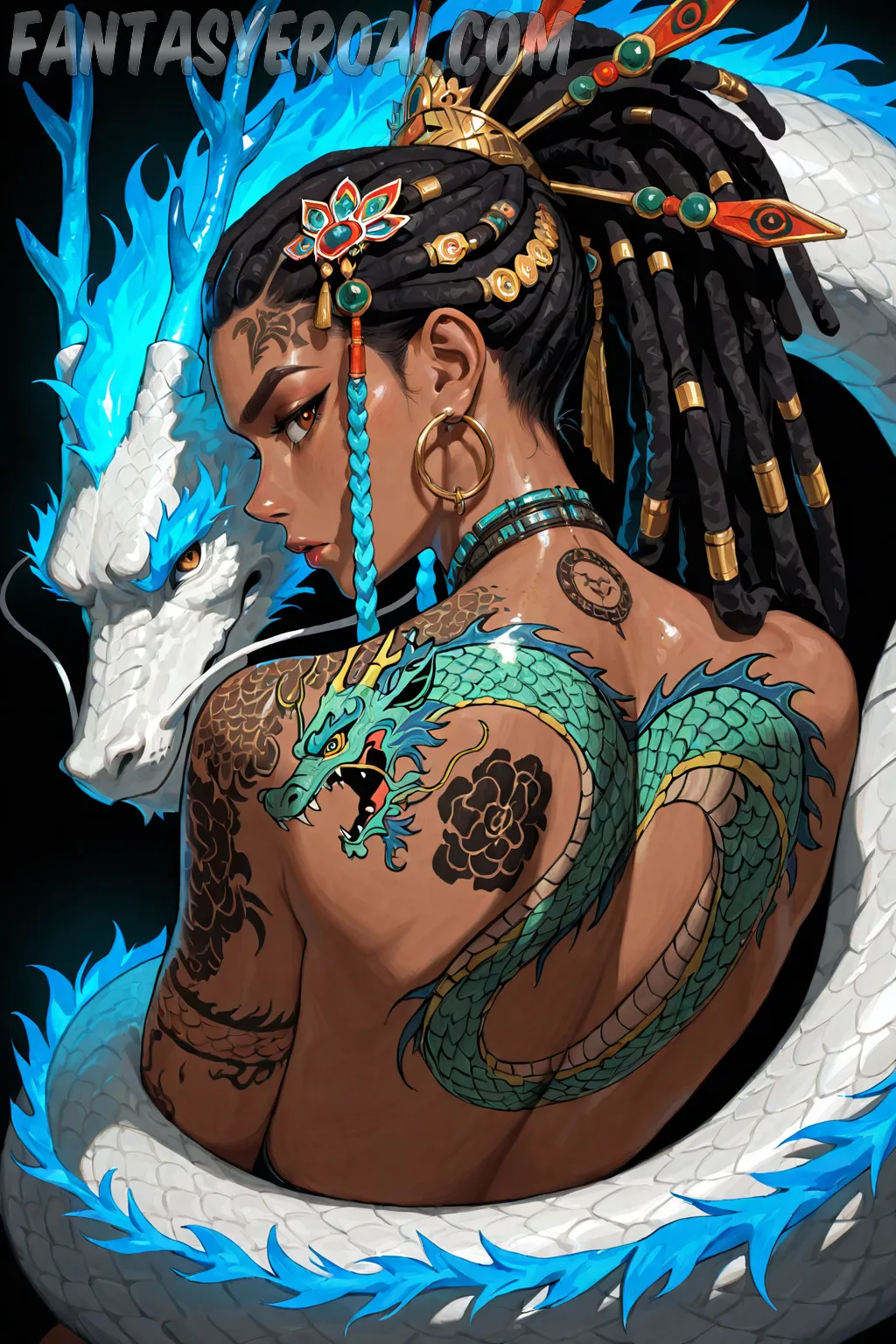 Arte hentai ilustración increíble de Anime Girl Free Anime Anime Trailer Bishoujo Shoujo Ai generado por IA