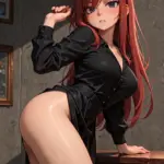 Arte hentai ilustración increíble de Anime Girl Free Anime Chainsaw Man Vinland Saga Bishounen generado por IA