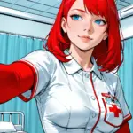 Arte hentai ilustración increíble de Anime Girl Frieren Goku Bara Shounen Ai generado por IA