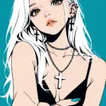 Arte hentai ilustración increíble de Anime Girl Manga Anime Edit Bishoujo Eroge generado por IA