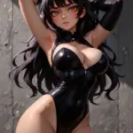 Arte hentai ilustración increíble de Anime Girl Naruto Anime List Shoujo Ai Maid generado por IA