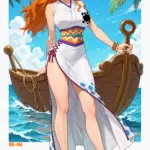 Arte hentai ilustración increíble de Anime Girl Samurai Champloo Shojo Anime Dubbed Shotacon generado por IA