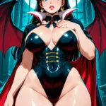 Arte hentai ilustración increíble de Anime Jujutsu Kaisen Anime Opening Crunchyroll Neon Genesis Evangelion generado por IA